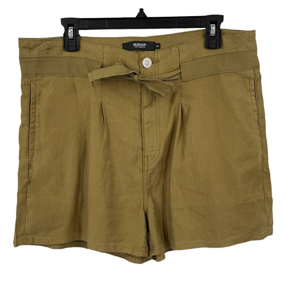 Hudson shorts Paper bag green size 28 - Picture 2 of 4